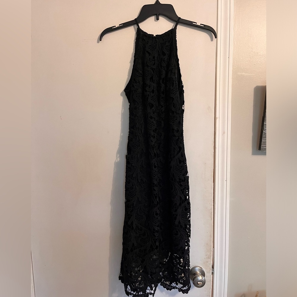 Guess size 2 black lace dress